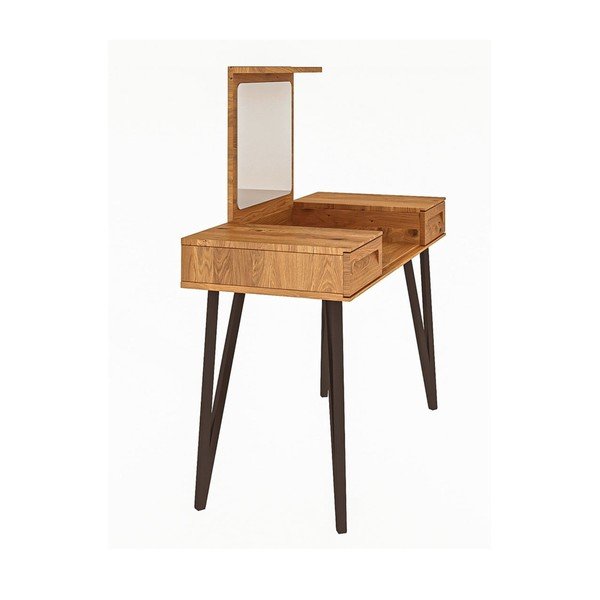 Toaletni stol od hrastovine 120x53 cm Golo - The Beds-image-3