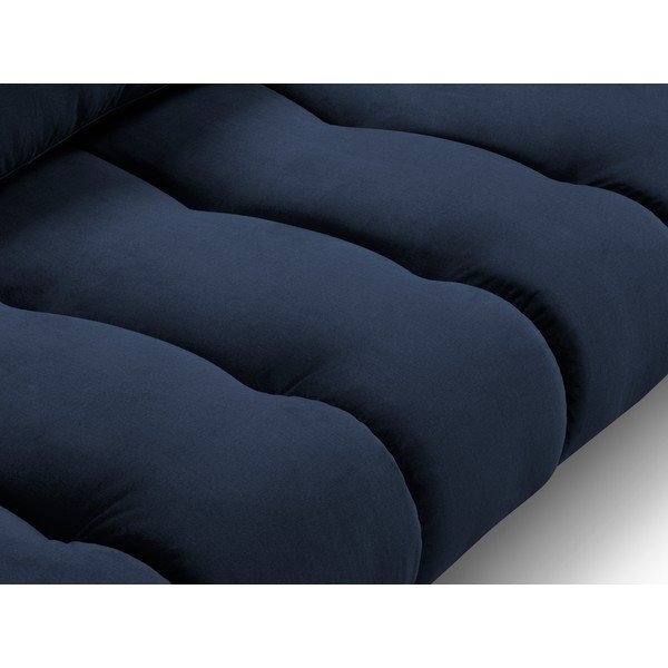 Tamnoplavi baršunasti kauč Interieurs 86 Octave-image-1