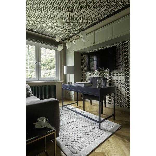 Svijetlo sivi vuneni tepih 160x230 cm Dive – Agnella-image-2