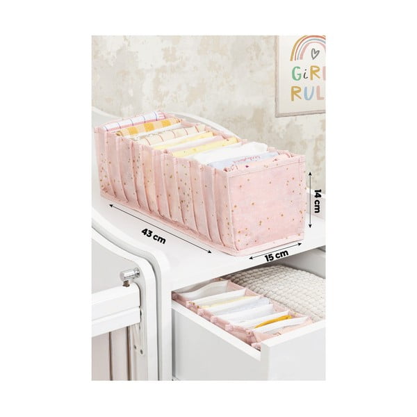 Dječja kutija za pohranu od tkanine - Mioli Decor-image-2