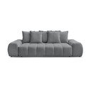 Tamno siva sofa od šenila 278 cm Everest – Bobochic Paris