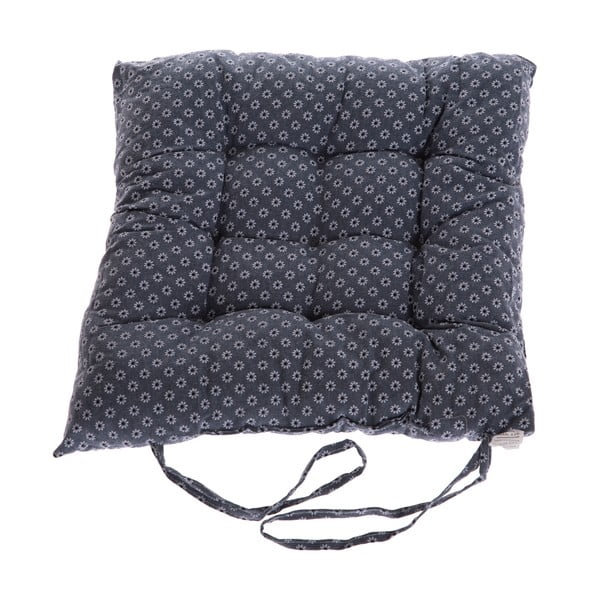 Plavi jastuk za sjedenje na stolici Dakls Ruco, 40 x 40 cm