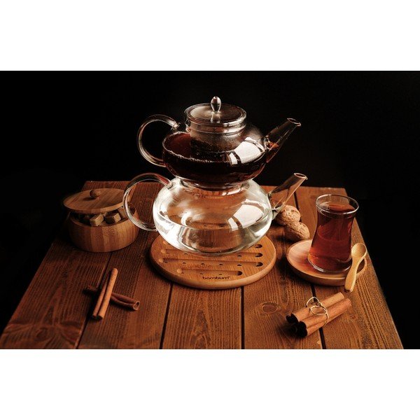 Bambus podmetač za lonac Bambum PINOLE, ⌀ 18 cm-image-2