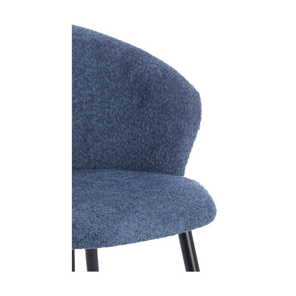 Plave metalne blagovaonske stolice u setu 2 kom Radaja – Light & Living-image-1