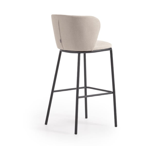 Bež barska stolica 102 cm Ciselia - Kave Home-image-3