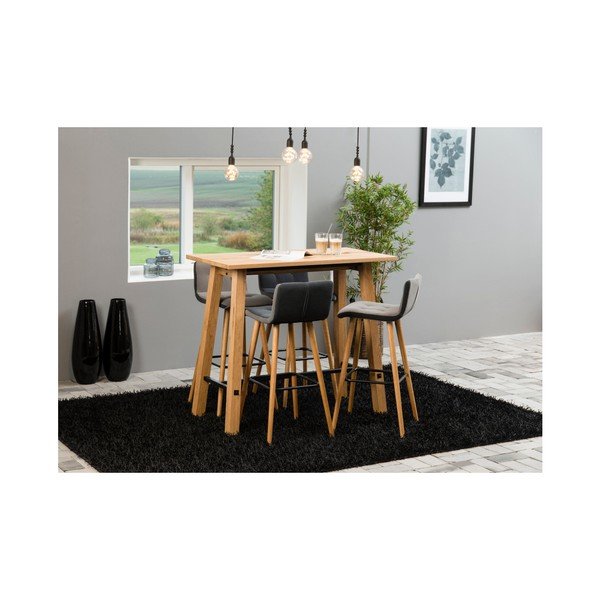 Set od 2 sive barske stolice Acton Frida-image-1