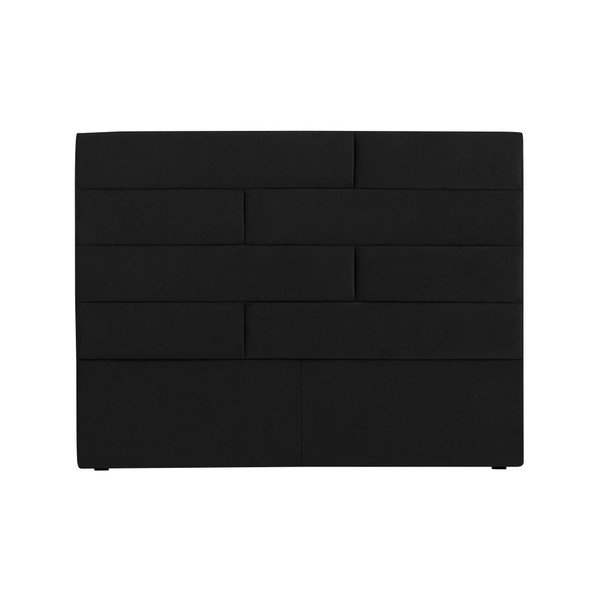 Crno uzglavlje Cosmopolitan Design New York, širine 140 cm-image-2