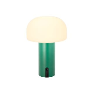 Bijela/zelena LED stolna lampa (visina 22,5 cm) Styles – Villa Collection