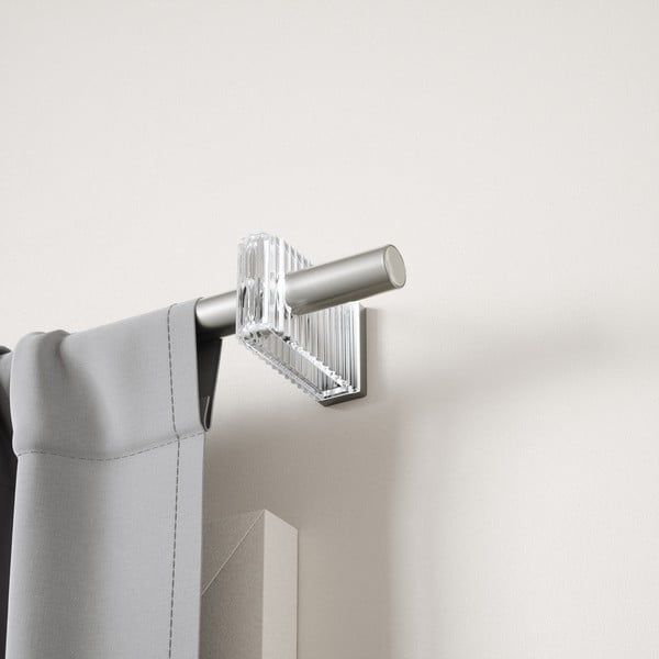 Željezna proširiva karniša u mat srebrnoj boji 107 - 305 cm Flute – Umbra-image-2