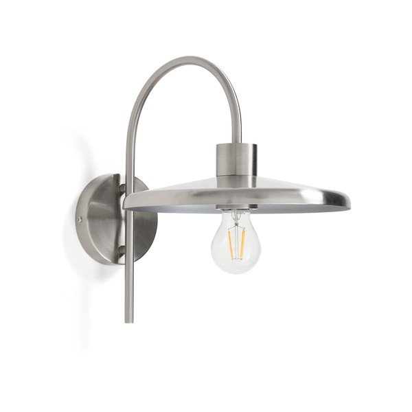 Zidna lampa u srebrnoj boji ø 27 cm Nuvira – Kave Home