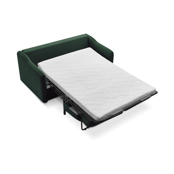 Zelena sofa za spavanje/sklopiva 178 cm Lenny – Bobochic Paris-image-4