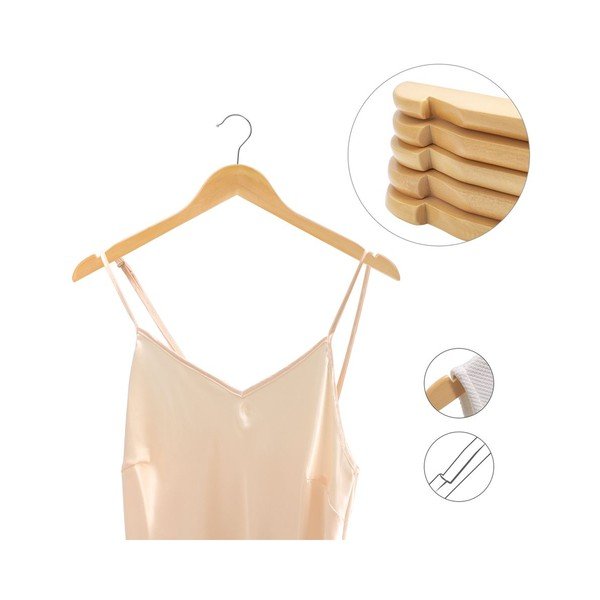 Set od 20 drvenih vješalica Songmics-image-2