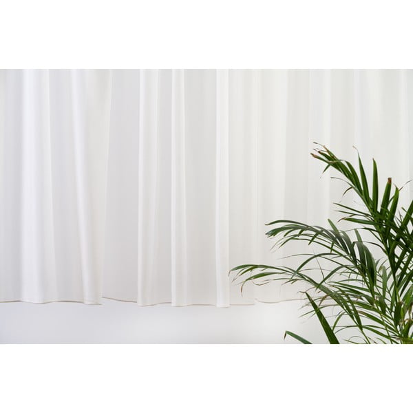 Krem prozirna zavjesa 280x160 cm Barbara – Mendola Fabrics-image-3