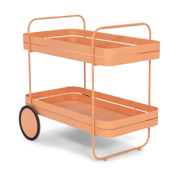 Metalna kolica za posluživanje na kotačima 74x42 cm Gin & Trolley – Spinder Design