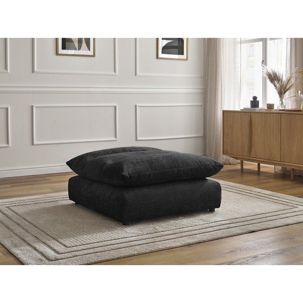 Crni tabure od šenila Neil – Bobochic Paris-image-1