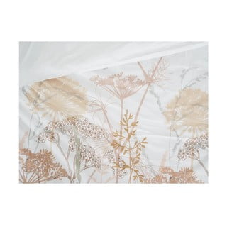 Bijela/boja terakote posteljina za krevet za jednu osobu od krepa 140x200 cm Caraway – B.E.S.