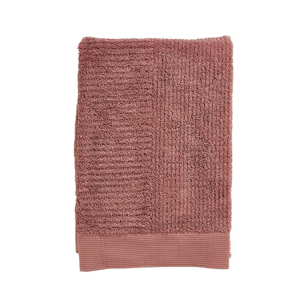 Crveni pamučan ručnik od frotira 70x140 cm Classic – Zone