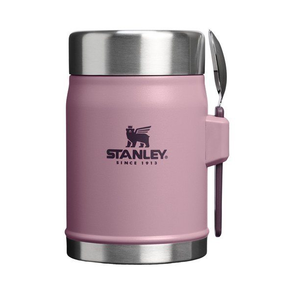 Ljubičasta termosica od nehrđajućeg čelika za hranu 400 ml Legendary Food Jar + Spork Purple Smoke – Stanley