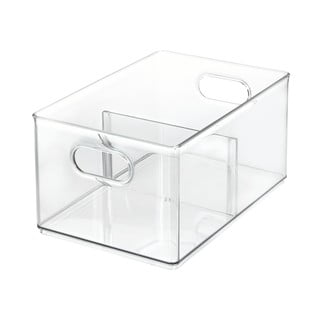 Prozirna kutija za odlaganje iDesign The Home Edit, 30,5 x 20,3 cm