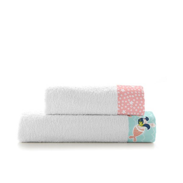 Set od 2 ručnika za bebe Moshi Moshi Seamaid-image-2