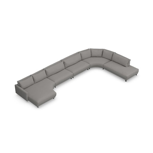 Svijetlo siva kutna garnitura (u obliku slova "U") Samba – Furninova -image-3