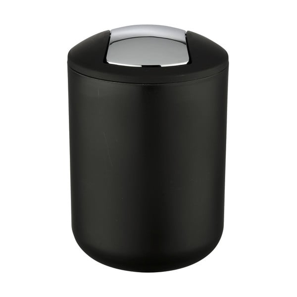 Crni plastičan set pribora za kupaonicu Brasil – Wenko-image-2