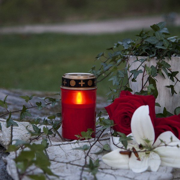 LED svijeća za eksterijer (visina 12 cm) Serene – Star Trading-image-1