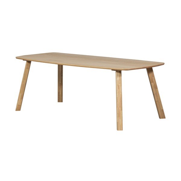 Blagovaonski stol od punog hrasta 100x180 cm Tablo – WOOOD-image-2