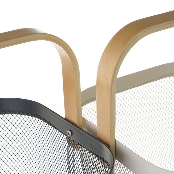 Žičane metalne košare u setu od 2 kom - Casa Selección-image-2