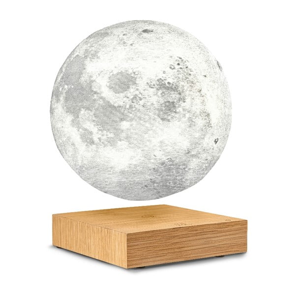 LED stolna lampa u prirodnoj boji (visina 14 cm) Moon – Gingko
