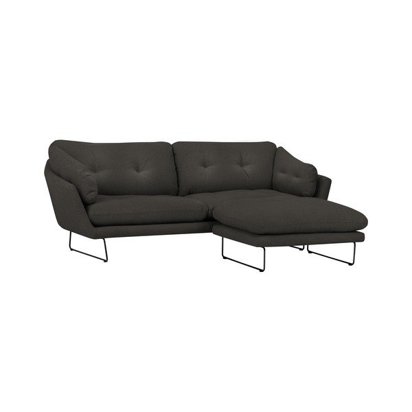 Set sivo-smeđih sofa i sofe puff Windsor &amp; Co Sofas Comet-image-1