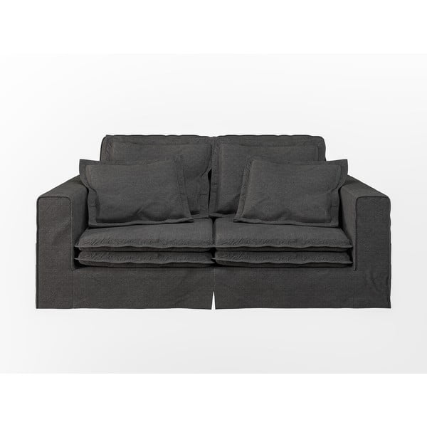 Crna sofa 196 cm Nora – Ropez