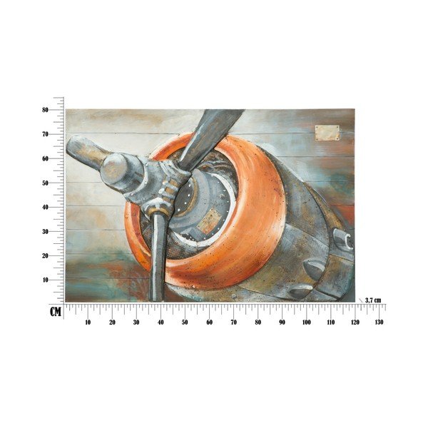 Ručno oslikana slika Maura Ferrettija Aviatora, 120 x 80 cm-image-3