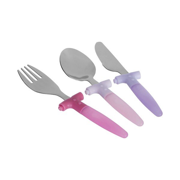 Set dječjeg pribora za jelo od nehrđajućeg čelika Premier Housewares Rainbow, 3 komada-image-2