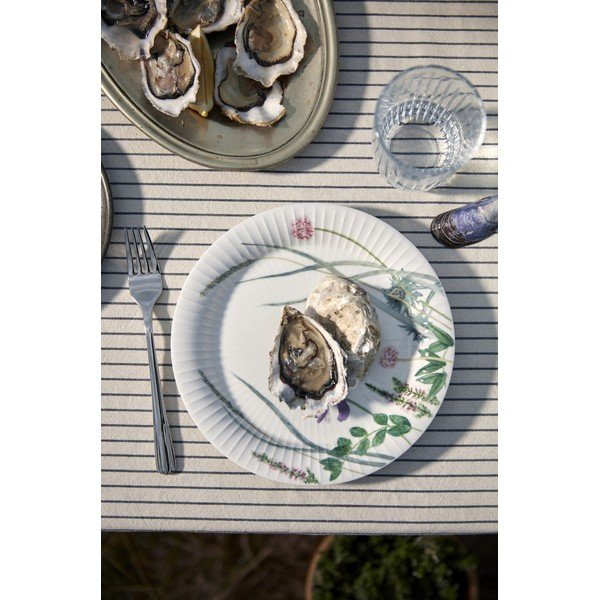 Bijeli desertni porculanski tanjur ø 22 cm Hammershøi Summer – Kähler Design-image-1