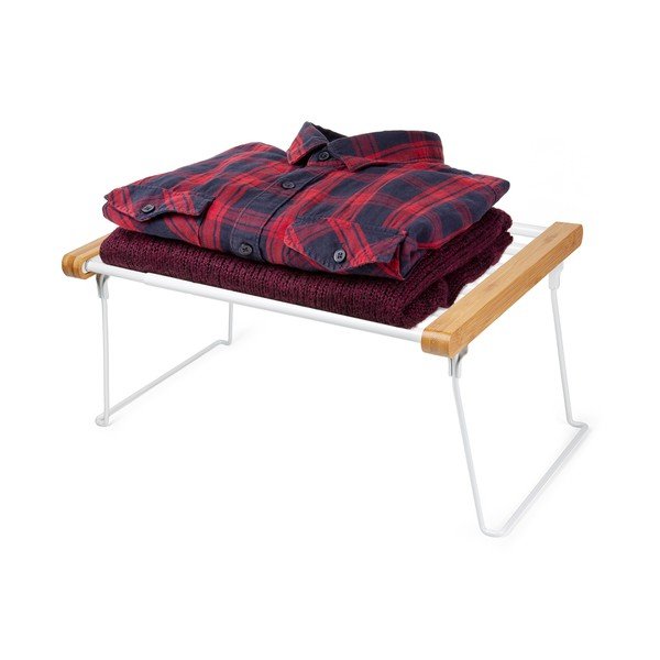 Bijela sklopiva polica za ormar Compactor Extandable Shelf Rack-image-3