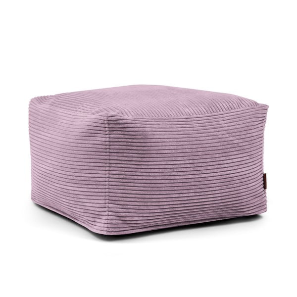 Ljubičasta vreća za sjedenje od samta Softbox MooG – SLOWDOWN