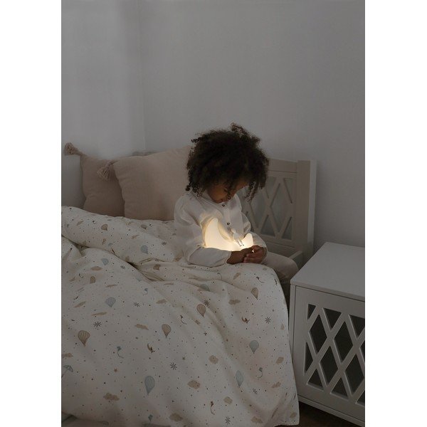 Dječja posteljina za dječji krevetić od organskog pamuka boje slonovače 100x140 cm Dreamland – Cam Cam Copenhagen-image-1