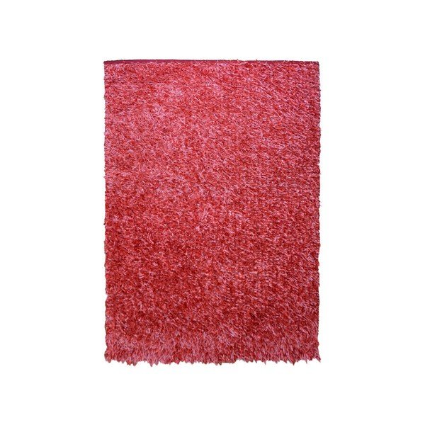 Svijetlo crveni tepih Webtappeti Shaggy, 75 x 155 cm-image-1
