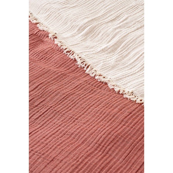 Ciglasti prekrivač od muslina za bračni krevet 230x250 cm – Mijolnir-image-1