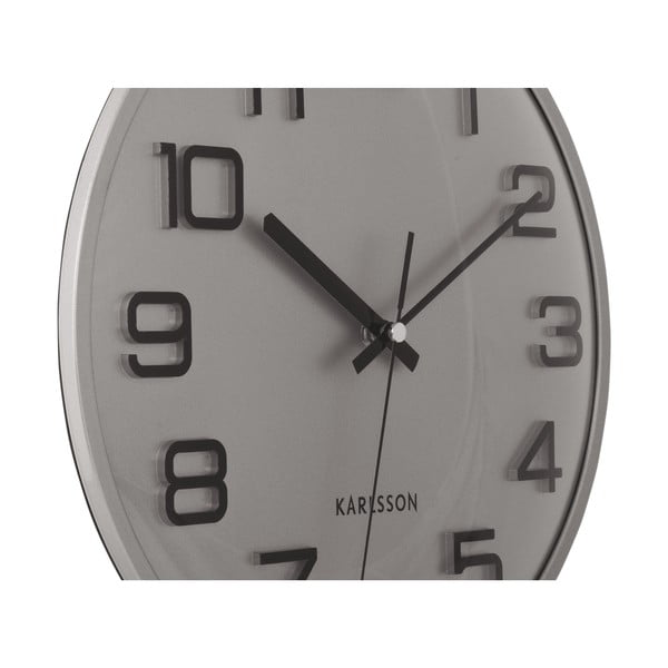 Zidni sat ø 30,5 cm 3D Numbers – Karlsson-image-2