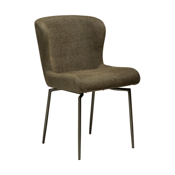 Kaki zelena podstavljena blagovaonska stolica Glam – DAN-FORM Denmark