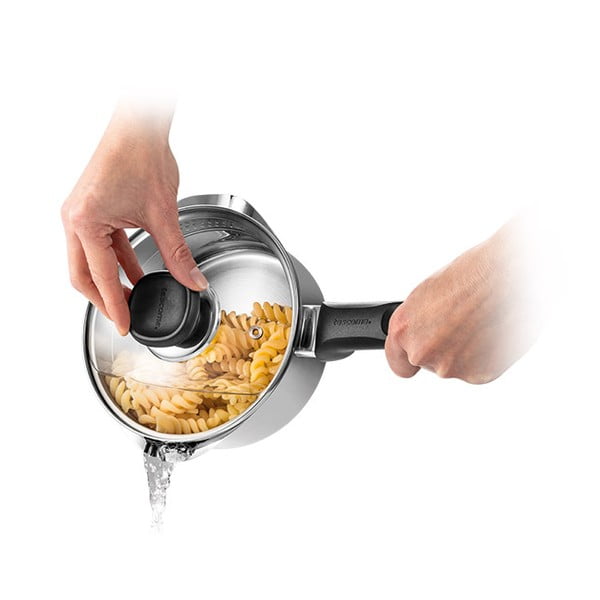 Tava za umake od nehrđajućeg čelika s poklopcem prikladna za indukcijsko kuhalo 1,25 l Brava – Tescoma-image-3