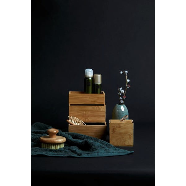 Kupaonski organizatori u setu od bambusa 3 kom u prirodnoj boji Terra – Wenko-image-2