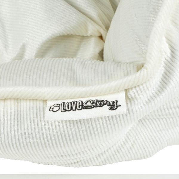 Krem krevet za pse ø 40 cm – Love Story-image-1