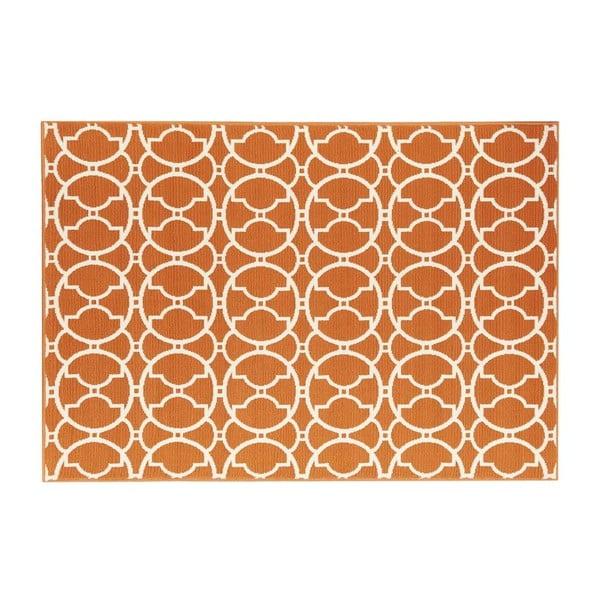 Narančasti vanjski tepih Floorita Interlaced, 133 x 190 cm-image-2