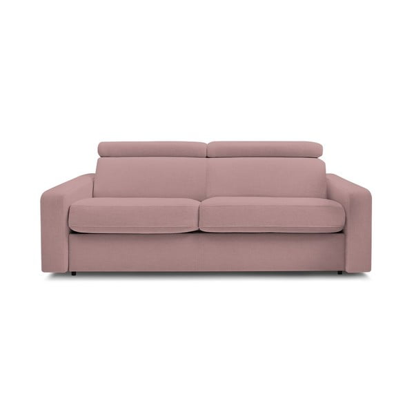 Ružičasta sklopiva sofa 215 cm Monaco – Bobochic Paris