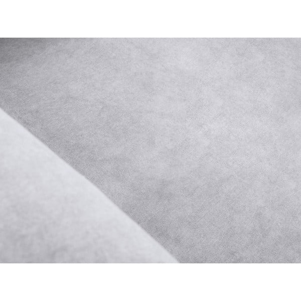 Svijetlo siva baršunasta sofa 242 cm Erin – Micadoni Home-image-1