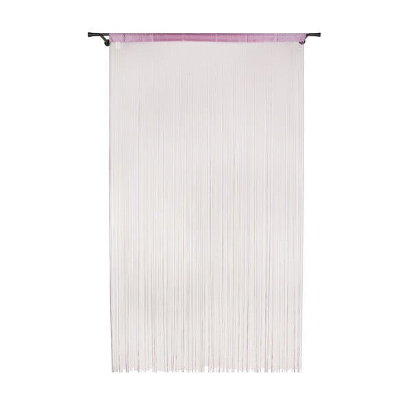 Ljubičasta prozirna zavjesa 140x285 cm String – Mendola Fabrics