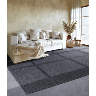 Tamno sivi ručno rađen vuneni tepih 60x90 cm Francois – Villeroy&Boch